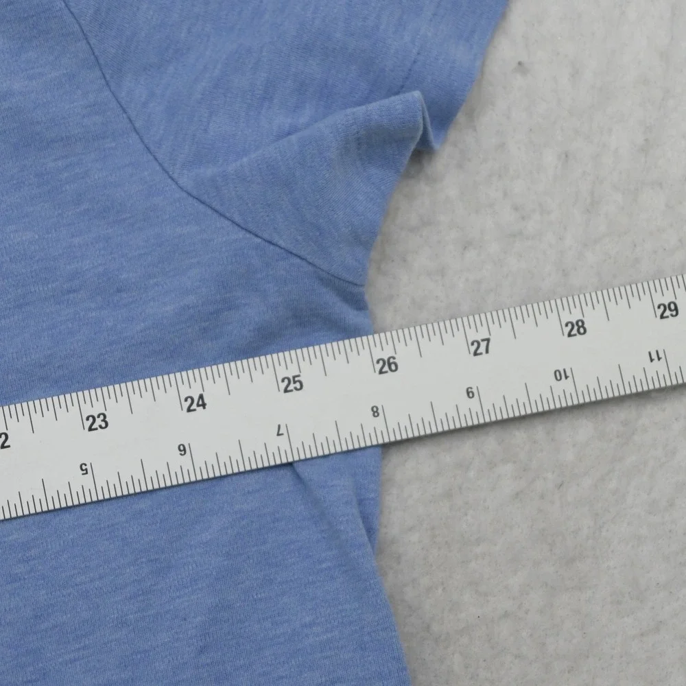 Polo Ralph Lauren T-Shirt Mens XL Classic Fit Light Blue Heathered Short Sleeve